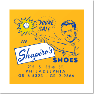 Vintage Philadelphia Shapiro's Shoes Posters and Art